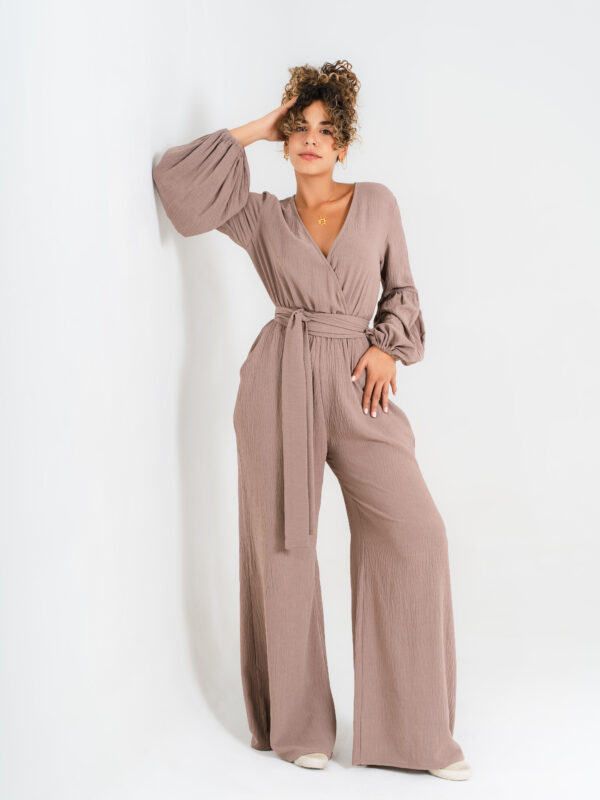 Moana Jumpsuit | Latte