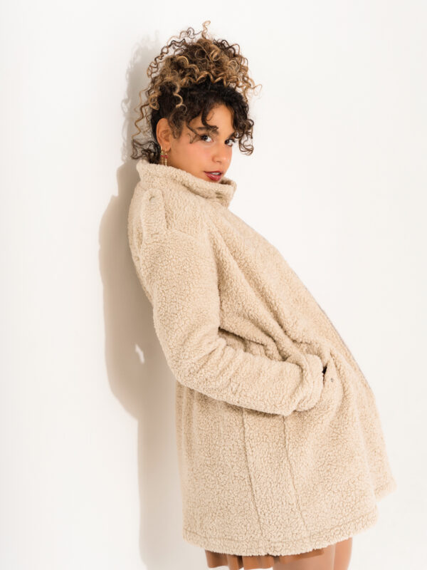 Teddy Bear Jacket | Ivory
