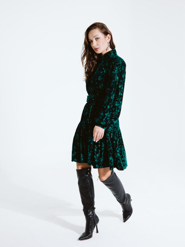 Doll Dress | Dark Green