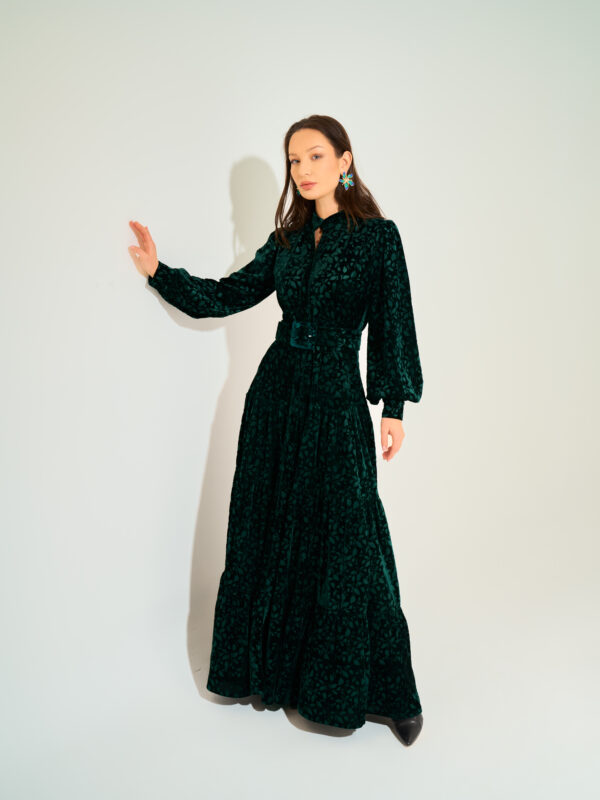 Alice Dress | Dark Green