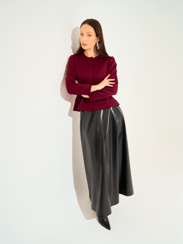 Elina Jacket | Dark Red