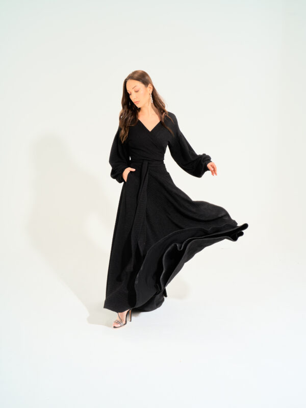 Gipsy Wrap Dress | Black