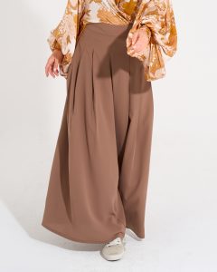 Wide Leg Pants | Toffee - M
