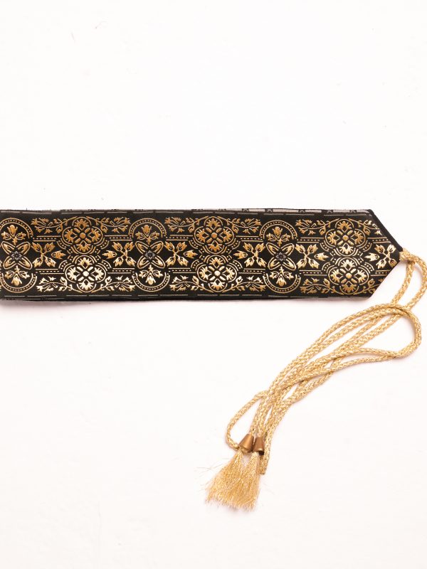 Swan Belt | Black & Gold