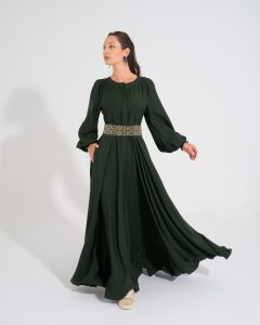 Sol Dress | Dark Olive - M